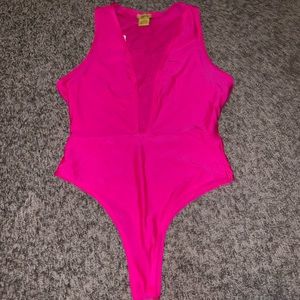 Hot Pink Body Suit